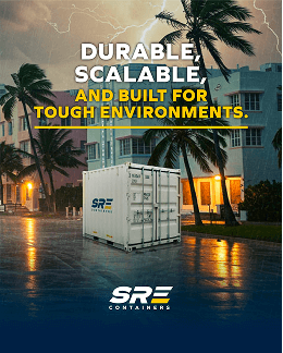 Social Media Graphic that reads: "Durable, scalable, and built for tough enviroments" for More than Just a Box campaign
