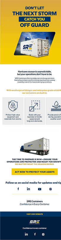 Eblast for More than just a Box campaign