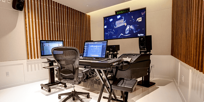 Recording Studio a Cinergy Spaces project